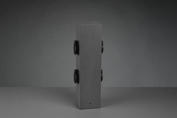 Trio 9964-42 zásuvkový stĺpik Garden Socket 4zásuvky | max 3600W - typ schuko, antracit