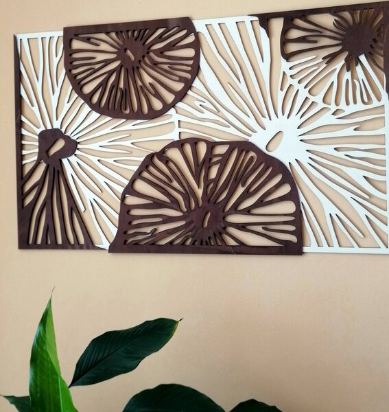 Vyrezávaný obraz na stenu - ABSTRIK: 46 x 80 cm 3910-44670 PR0297