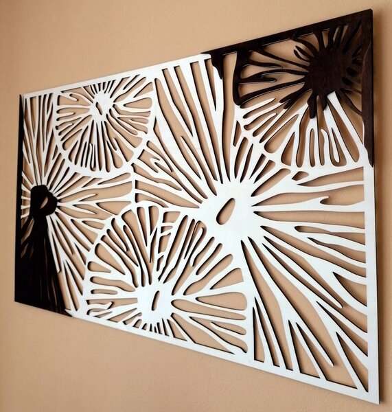 Vyrezávaný obraz na stenu z drevenej preglejky farba originál topoľ / hnedý FORGHF: 46 x 80 cm 3909-44662 PR0295 HEU+