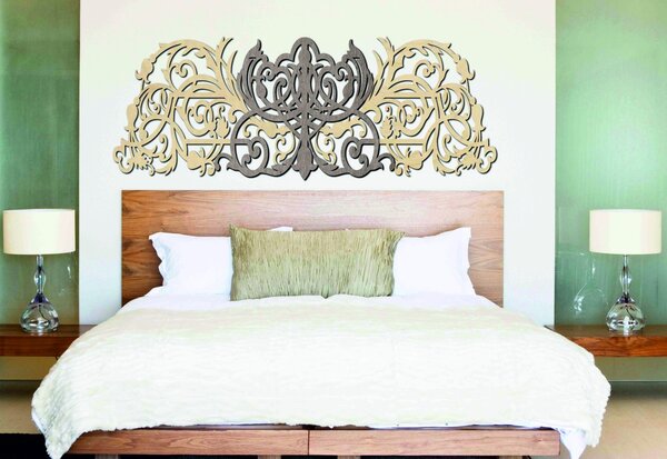 Vyrezávaný obraz z drevenej preglejky - RUSTOL: Preglejka - Zelená (moridlo) 45 x 120 cm 3919-45277 PR0302