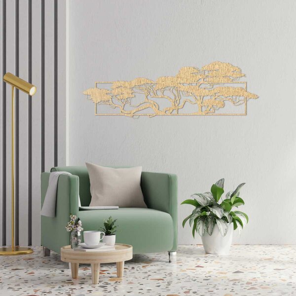 Dekorácia na stenu s motívom borovice - TIRALIN: Preglejka Topoľ - Honey 3071 55 x 20 cm 3923-112733 PR0306