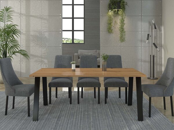 Jedálenský stôl Kleo 185x90 - dub artisan