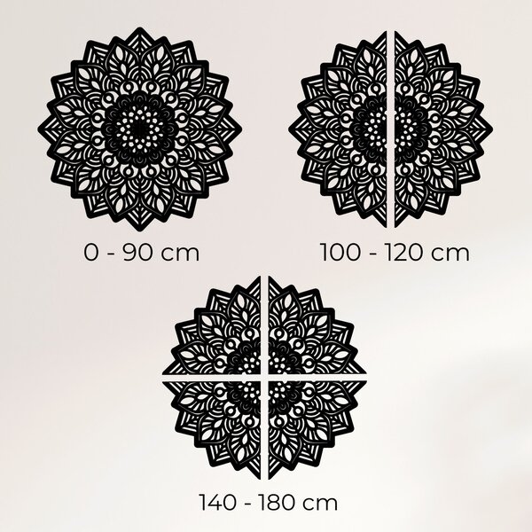 Drevená dekorácia na stenu mandala slnka - SOLIS: Preglejka Topoľ - Honey 3071 20 cm 3939-99385 PR0319-B