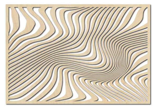 Dekoračný obraz na stenu zebra aj čierny: Preglejka - Biela farba 40 x 70 cm 3951-52485 PR0328 PREGLEJKA