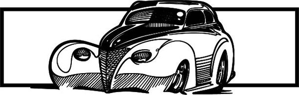 Retro stylizované drevené auto – dekoratívny obraz na stenu - SAMUEL: Prírodná preglejka - Topoľ natural 119 x 35 cm 3949-48935 PR0326