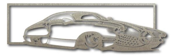 Exkluzívny obraz na stenu auto z drevenej preglejky história: Prírodná preglejka - Topoľ natural 30 x 90 cm 3950-49483 PR0327