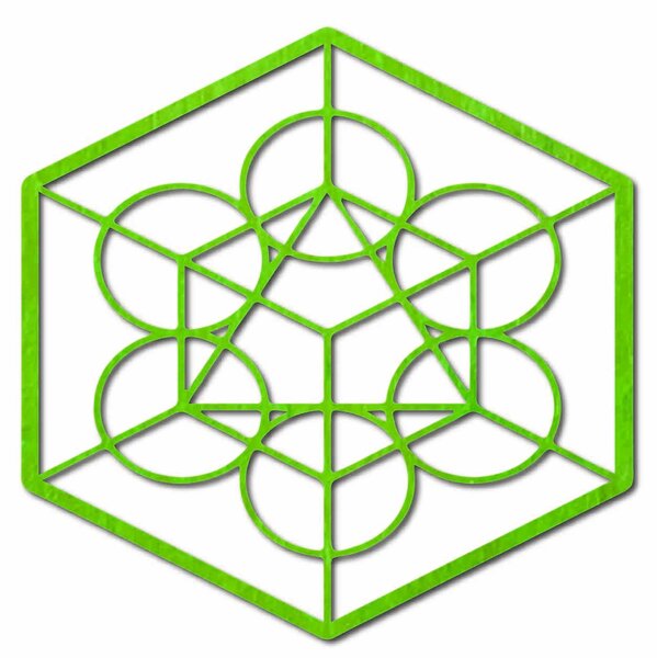 Drevený geometrický obraz na stenu žatva: Prírodná preglejka - Topoľ natural Rozmer 50 cm 3966-50093 PR0336