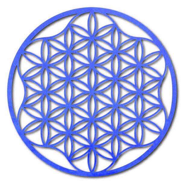 Obraz mandala na stenu z preglejky do 120 cm: Prírodná preglejka - Topoľ natural Rozmer 50 cm 3964-49819 PR0337