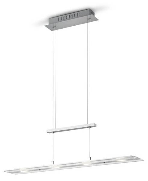 Trio Reality TR32004107 LED závesné stropné svietidlo MILOS | 4x5W integrovaný LED zdroj | 2200lm | 3000K