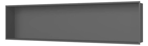 Vestavná polička SAT Aurum černá matná 119x26 cm SATAURN12128MB