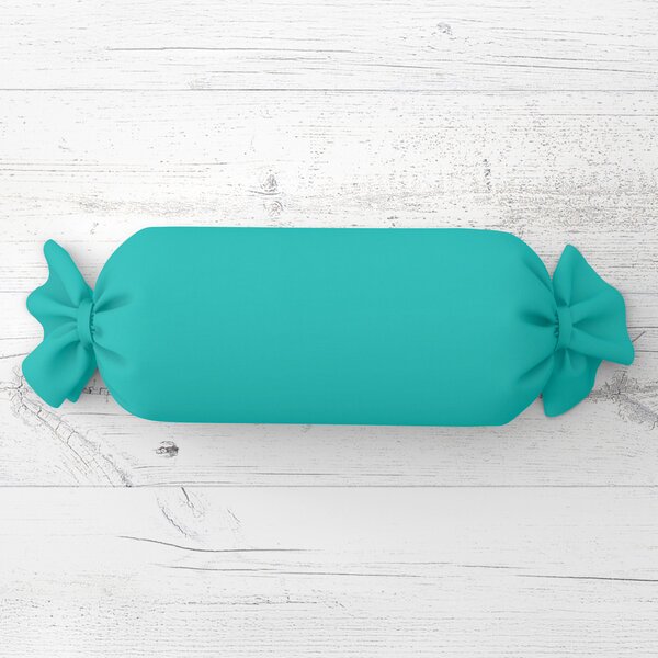 Biante Vankúš valec bonbon Rongo RG-020 Tyrkysový 15x40 cm