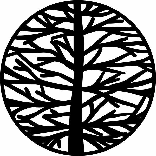 Sentop - Obraz na stenu strom MRLVEN: Prírodná preglejka - Topoľ natural Rozmer 40 cm 4014-55712 PR0372 plywood tree of life