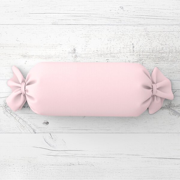 Biante Vankúš valec bonbon Rongo RG-062 Cukrovo ružový 15x40 cm