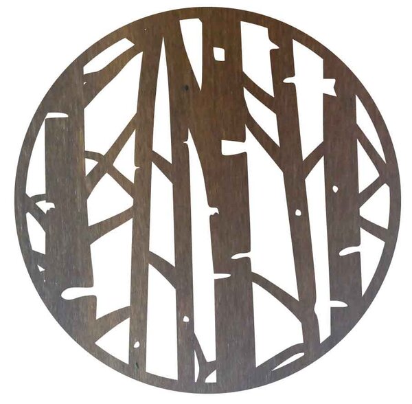 Moderný obraz na stenu | XLUTF: Prírodná preglejka - Topoľ natural Rozmer 40 cm 4027-56450 PR0380 plywood