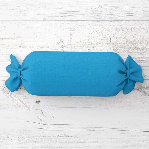 Biante Vankúš valec bonbon Rongo RG-073 Modrý 15x40 cm