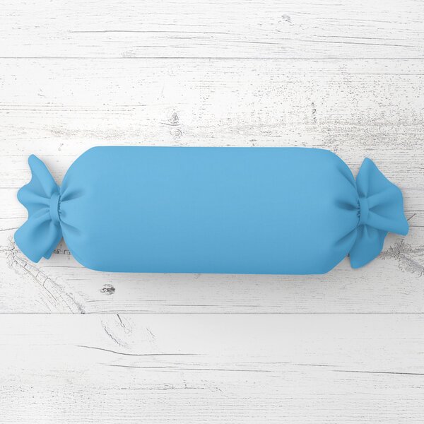 Biante Vankúš valec bonbon Rongo RG-065 Svetlo modrý 15x40 cm