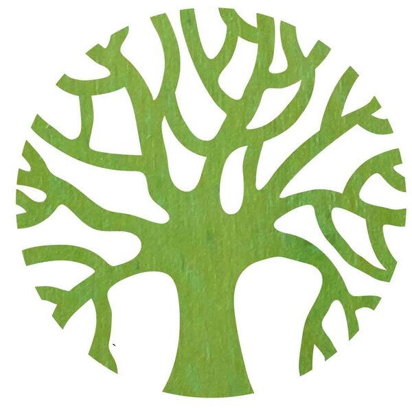 Drevený obraz na stenu konárer - LCITT: Prírodná preglejka - Topoľ natural Rozmer 40 cm 4033-56842 PR0384-B plywood