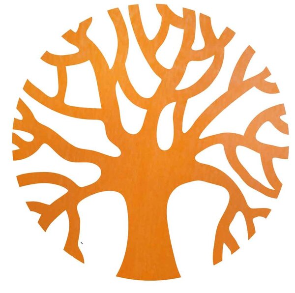 Drevený obraz na stenu konárer - LCITT: Prírodná preglejka - Topoľ natural Rozmer 40 cm 4033-56842 PR0384-B plywood