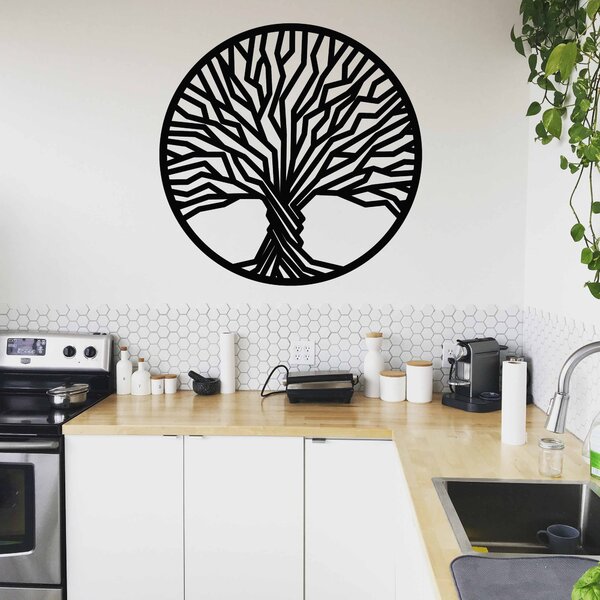 Stylesa - Drevený obraz na stenu STROM: Prírodná preglejka - Topoľ natural Rozmer 40 cm 4035-57030 PR0385 plywood