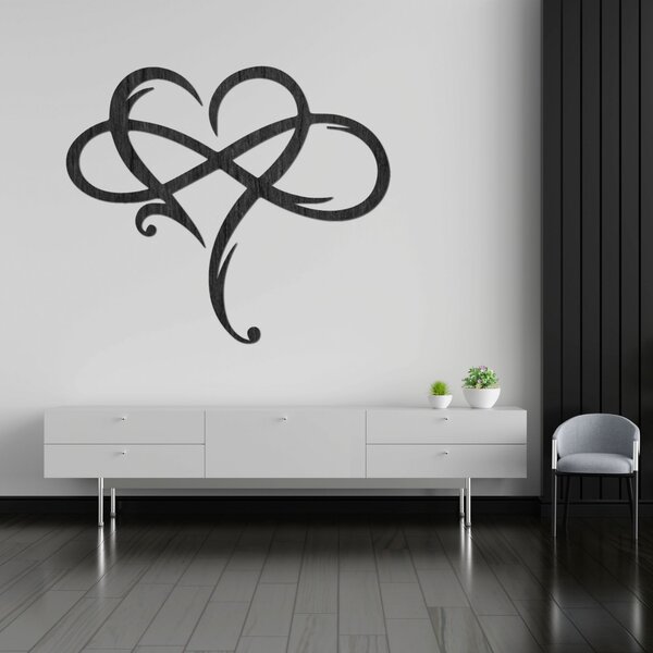 Drevený obraz na stenu srdce | LOVE: Preglejka Topoľ - Honey 3071 30 x 26 cm 4039-87227 PR0389