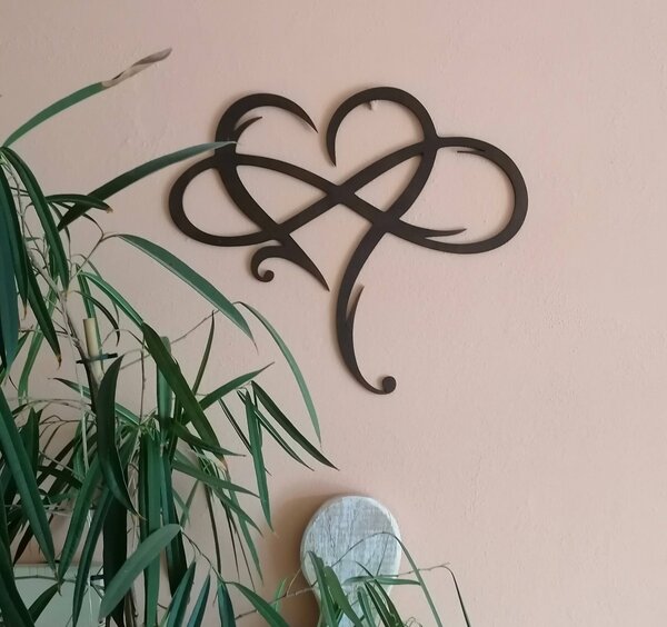 Drevený obraz na stenu srdce | LOVE: Preglejka Topoľ - Honey 3071 30 x 26 cm 4039-87227 PR0389