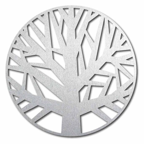 Drevený obraz na stenu strom z preglejky - GOGFOG: Prírodná preglejka - Topoľ natural Rozmer 40 cm 4048-57822 PR0393