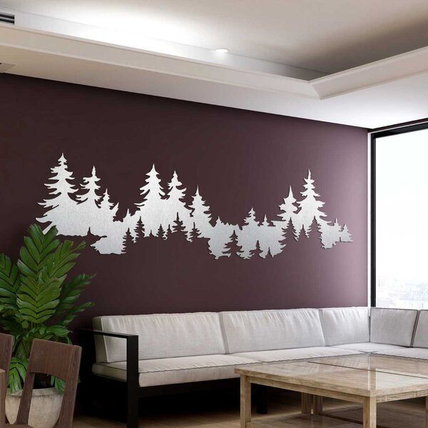 Moderný obraz na stenu les | MOARKO: Preglejka Topoľ - Hnedá 160 x 50 cm 4052-103654 PR0545