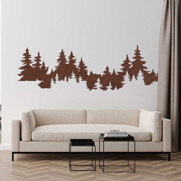 Moderný obraz na stenu les | MOARKO: Preglejka Topoľ - Hnedá 160 x 50 cm 4052-103654 PR0545