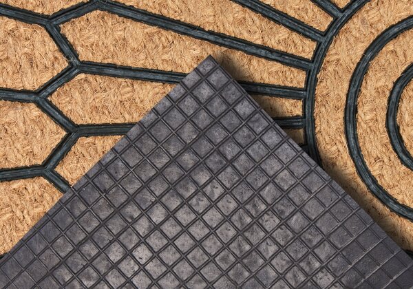 Hanse Home , Rohožka Mix Mats Cocos 105685 – na von aj na doma, 45x75 půlkruh, hnedá, chodba / predsieň