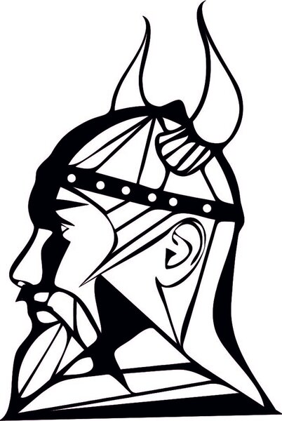 Vyrezávaný drevený obraz na stenu Viking - RAGNAR: Prírodná preglejka - Topoľ natural 40 x 30 cm 4067-59455 PR0400