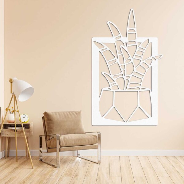 Moderný obraz na stenu sukulent - COCO: Preglejka Topoľ - Honey 3071 90 x 54 cm 4072-107809 PR0402-B