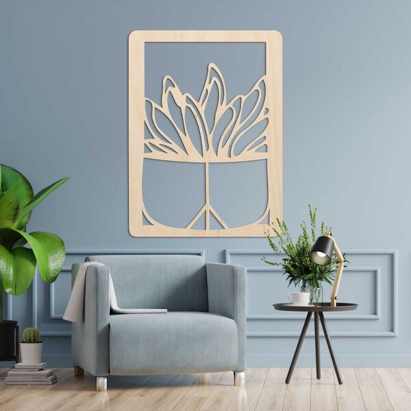 Prírodný nástenný obraz dizajnový produkt - DESERRT: Preglejka Topoľ - Honey 3071 61 x 46 cm 4074-108958 PR0402-D