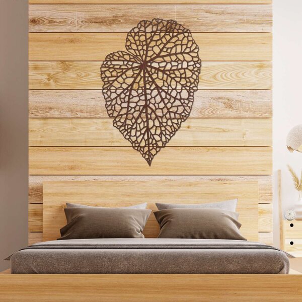 Dekorácia na stenu list | FEUILLE: Preglejka Topoľ - Amber 3072 30 x 44 cm 4081-91966 PR0413