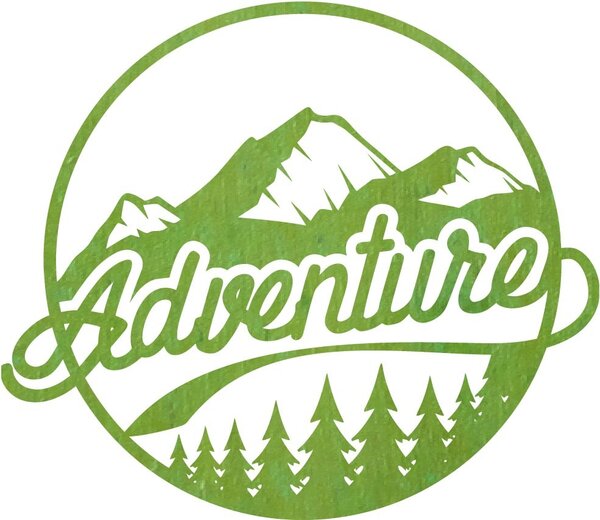 Drevený obraz na stenu s prírodným motívom - ADVENTURE: Prírodná preglejka - Topoľ natural Rozmer 30 cm 4089-61229 PR0421