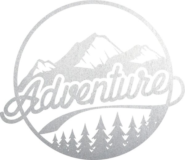 Drevený obraz na stenu s prírodným motívom - ADVENTURE: Prírodná preglejka - Topoľ natural Rozmer 30 cm 4089-61229 PR0421