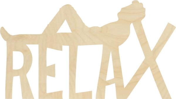 Drevený obraz na stenu relax | SENTOP: Prírodná preglejka - Topoľ natural 30 x 15 cm 4095-61943 PR0403 plywood
