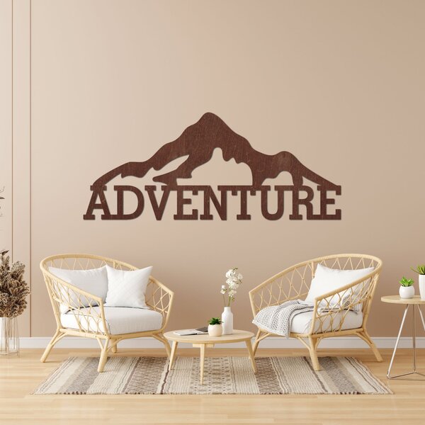 Vyrezávaný obraz z dreva - ADVENTURE: Preglejka Topoľ - Honey 3071 60 x 25 cm 4100-84733 PR0406
