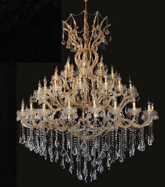 Krištáľ luster prezidentský palác TOP Ø170 cm 60*E14