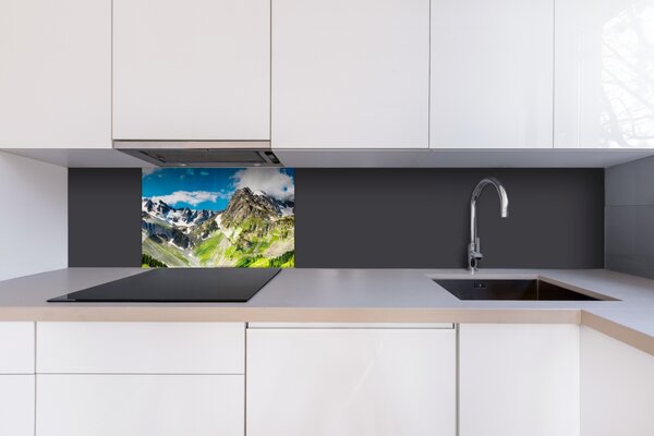 DIMEX | Plexisklo za kuchynskú linku PGT-06040-033 | 60 x 40 cm Hory