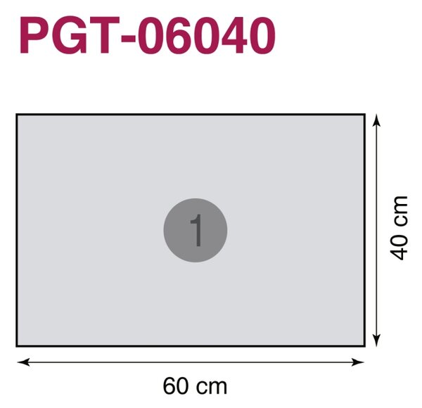 DIMEX | Plexisklo za kuchynskú linku PGT-06040-017 | 60 x 40 cm Manhattan