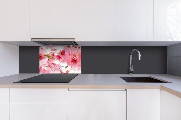 DIMEX | Plexisklo za kuchynskú linku PGT-06040-054 | 60 x 40 cm Kvety jabloní
