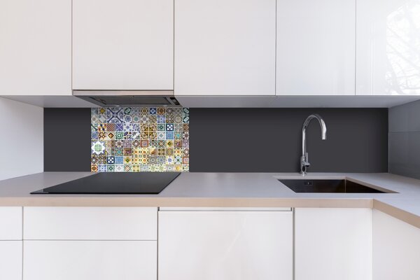 DIMEX | Plexisklo za kuchynskú linku PGT-06040-097 | 60 x 40 cm Portugalské kachličky