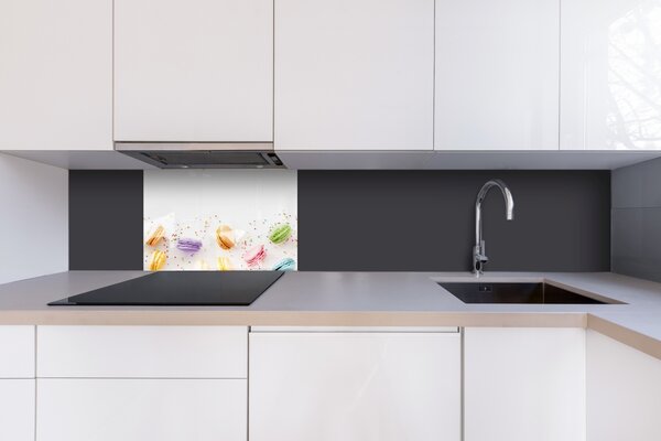 DIMEX | Plexisklo za kuchynskú linku PGT-06040-231 | 60 x 40 cm Makrónky