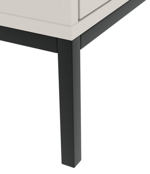 KOMODA, čierna, kašmírová, 75,9/115,5/40 cm MID.YOU - Komody, Online Only