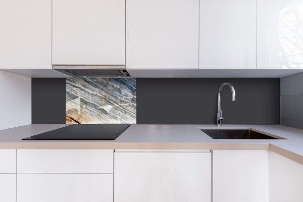 DIMEX | Plexisklo za kuchynskú linku PGT-06040-154 | 60 x 40 cm Žíhaný mramor