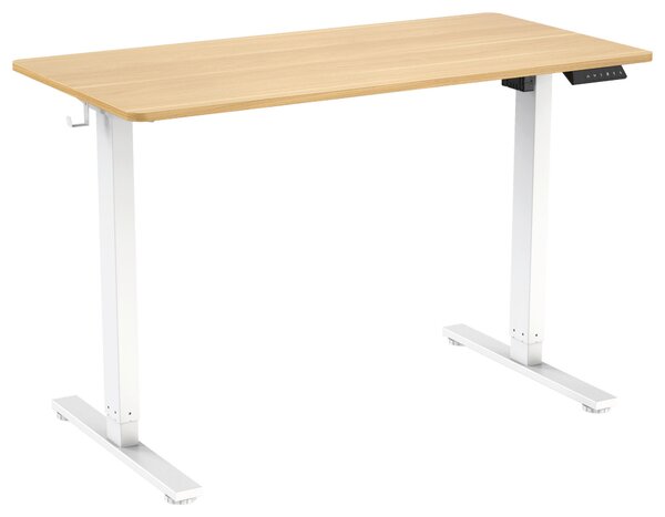 PÍSACÍ STÔL, biela, farba duba, 120/60/73,5/118 cm Livetastic - Online Only kancelárie, Online Only