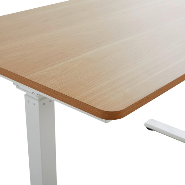 PÍSACÍ STÔL, biela, farba duba, 120/60/73,5/118 cm Livetastic - Online Only kancelárie, Online Only