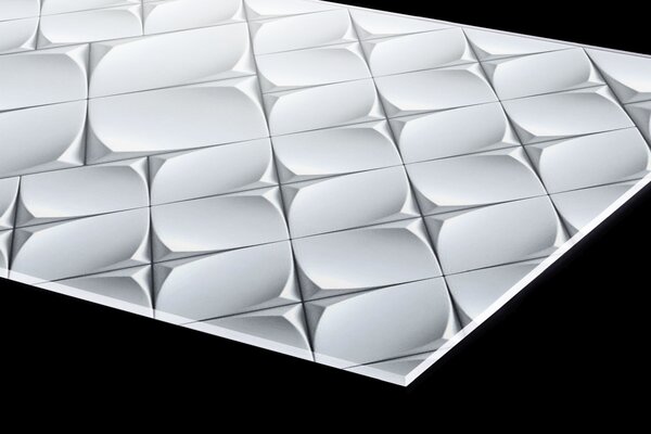 DIMEX | Plexisklo za kuchynskú linku PGT-06040-095 | 60 x 40 cm 3D umelecký múr