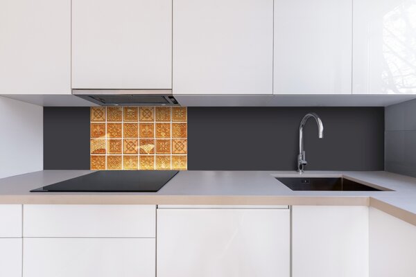 DIMEX | Plexisklo za kuchynskú linku PGT-06040-080 | 60 x 40 cm Starobylé kachličky