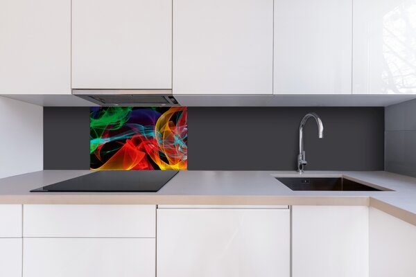 DIMEX | Plexisklo za kuchynskú linku PGT-06040-018 | 60 x 40 cm Farebné linky